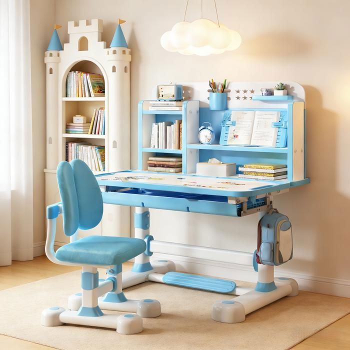 Bureau d'étude ergonomique de gros Kids Table et chaise pour mobilier de chambre à coucher - Chine Bureau d'étude, les enfants Bureau d'étude