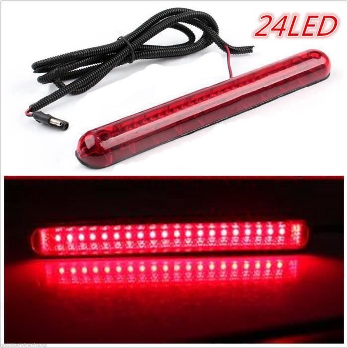 24 LED  12V Universal Lumi re de frein lev e Feux  Arriere 