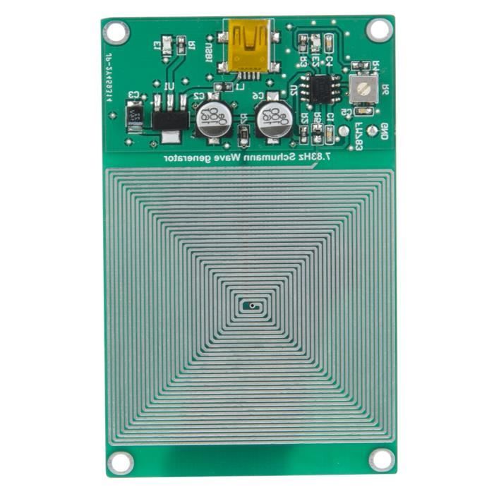 Diyeeni Générateur D'Ondes Schumann 7,83Hz - Générateur Pulsation Ultra-Basse Fréquence Pour Sommeil Et Relaxation