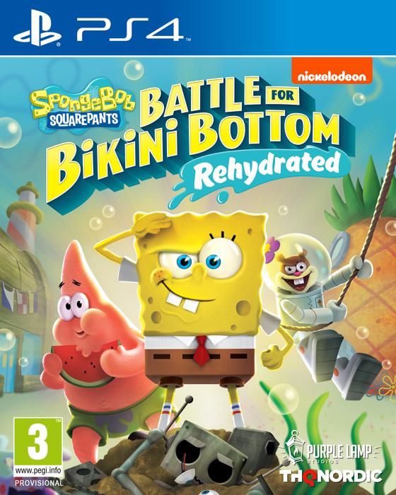 Spongebob Squarepants : Battle For Bikini Bottom Rehydrated Ps4 - vue 2