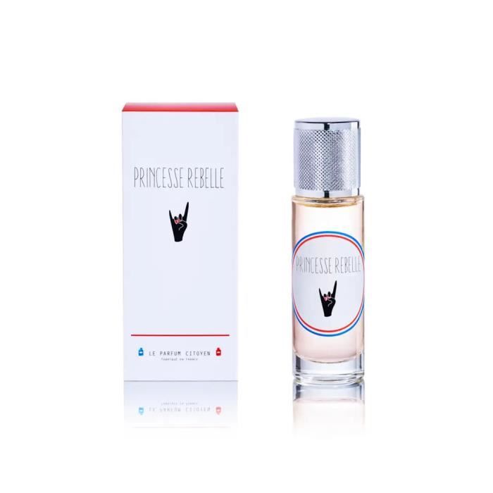 Parfum Femme Eau Jeune Rebelle Chic 75ml - Eau De Toilette Aux Notes Agrumes, Vanille Et Santal, France