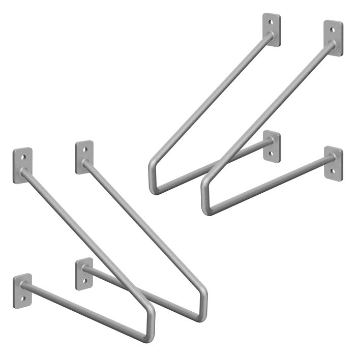 Ml design Supports d'étagère murale - vue 8