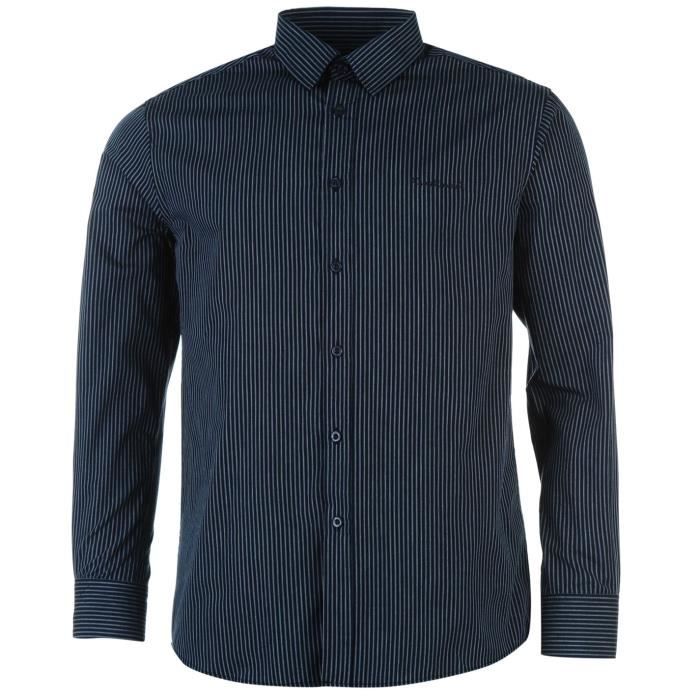 Chemise Homme Pierre Cardin - Taille L - Grise - Très Bon état