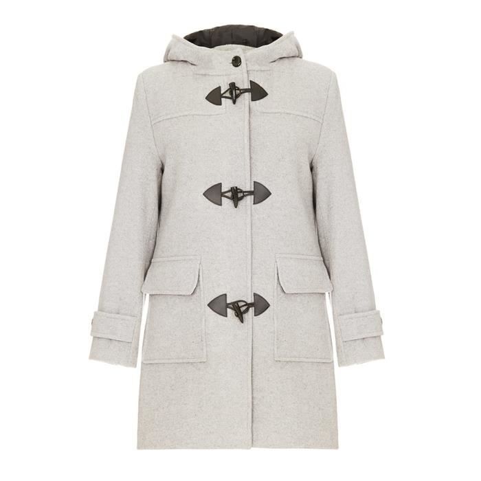 Womens Wool & Cashmere Winter Hooded Duffle Coat De La Creme