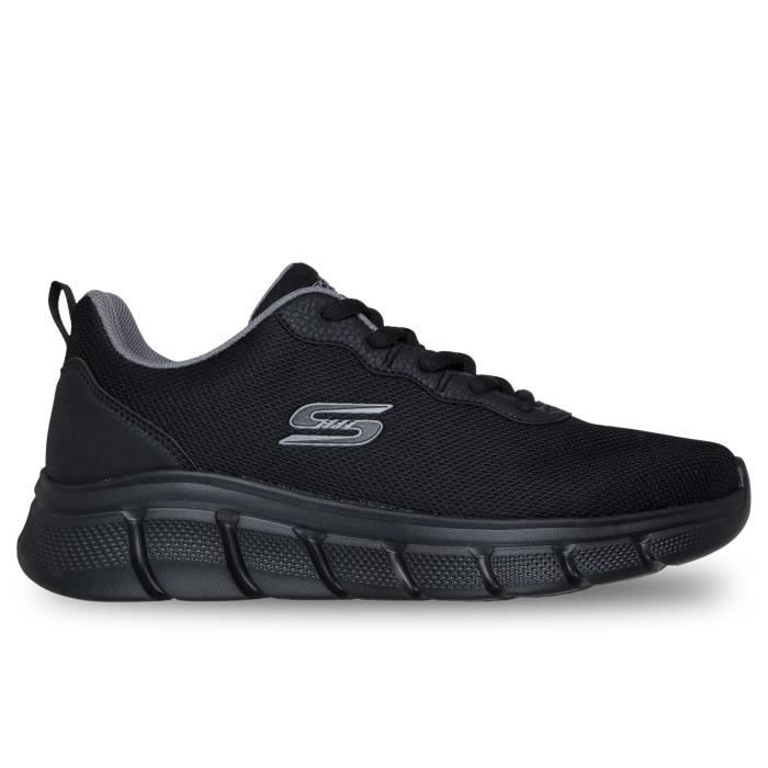 Skechers Chaussures - SKECHERS - Bobs Sport B Flex - Icy Edge - Noir - Lacets - Plat