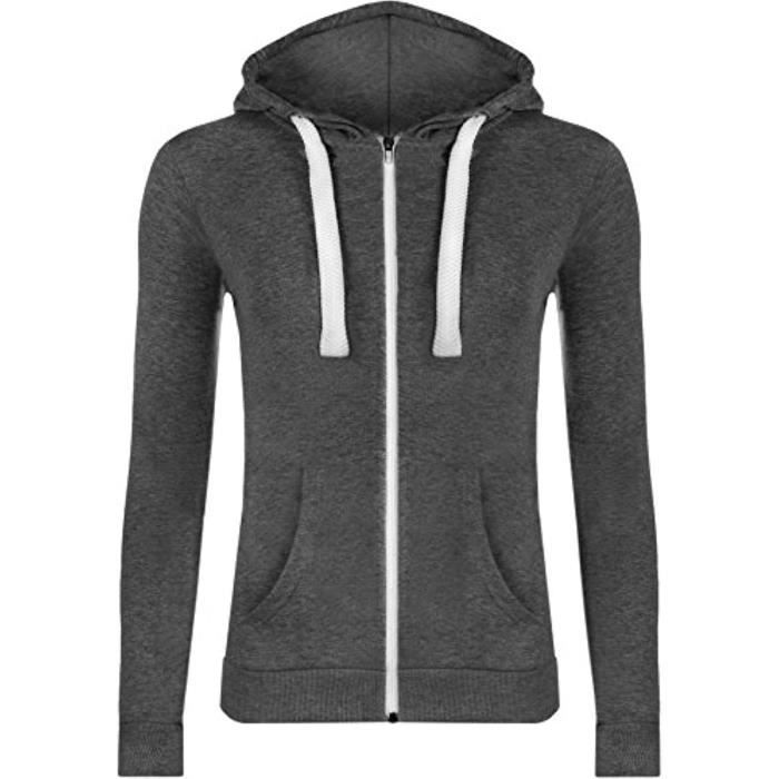 WWricotta Sweat Femme Zippé Hoodies - Sweat Japonais Femme Grande Taille Aesthetics Sweat-Shirt Slim Fit Sweatshirt Imprimé Harajuku Pull Streetwear