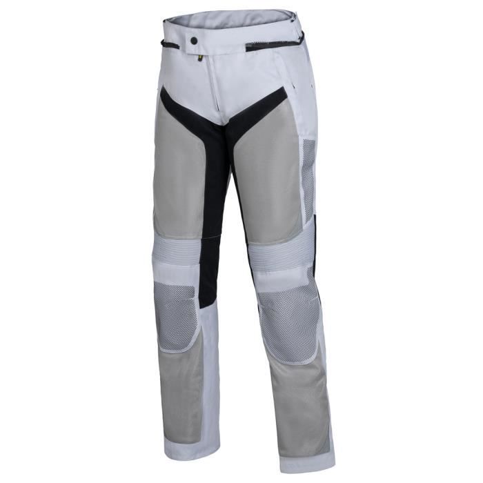 Pantalon moto sport IXS trigonis-air - gris clair/gris - S