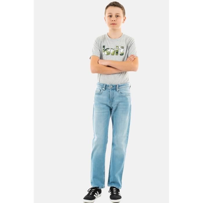 Jean Kaporal Pour Garçon 14 Ans - Bleu - Coupe Droite - Occasion Très Bon état (TBE)