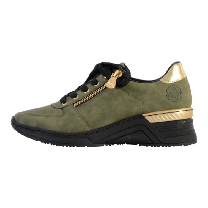 Chaussures Rieker Femme à Lacets L9427 - Sportives Confort Synthétique | Semelle Antistress