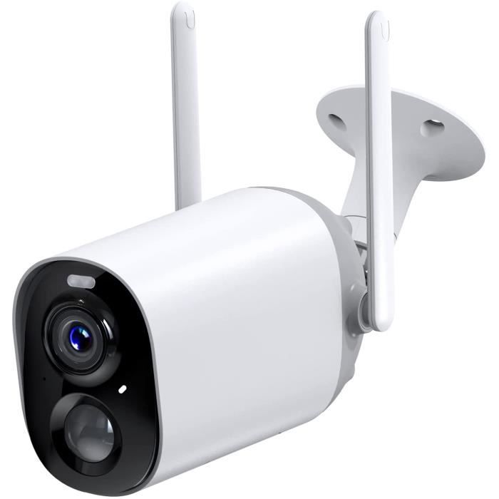 NETVUE Camera Surveillance WiFi à Batterie Rechargeable, Caméra WiFi