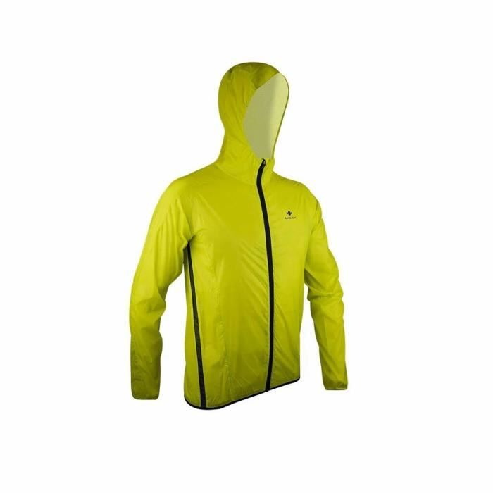 veste imperméable raidlight ultralight - lime - xxl