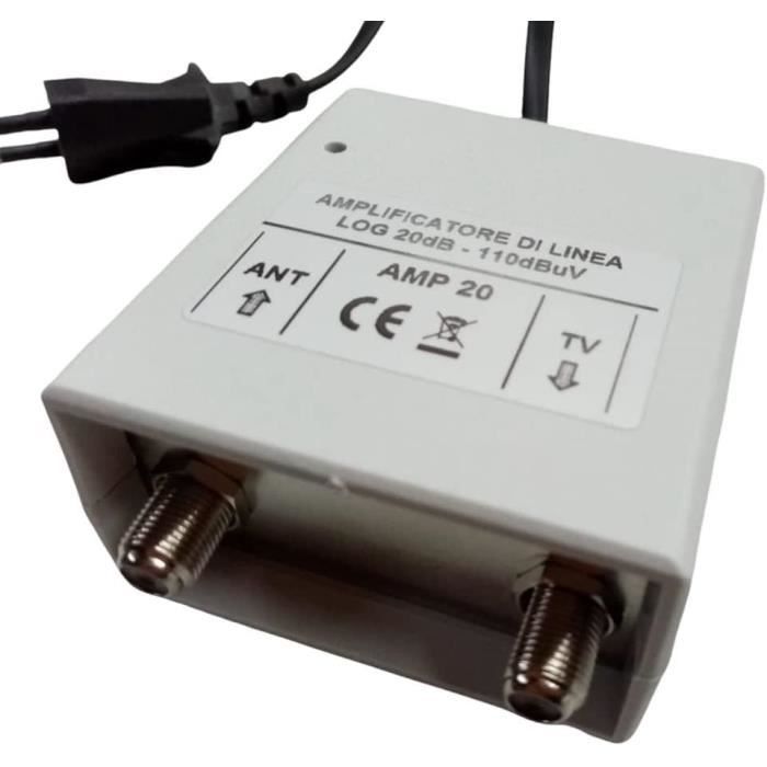 Antenne UHF Numérique Fagor Aura D2 - Gain 12dB, Optimisée HDTV & LTE