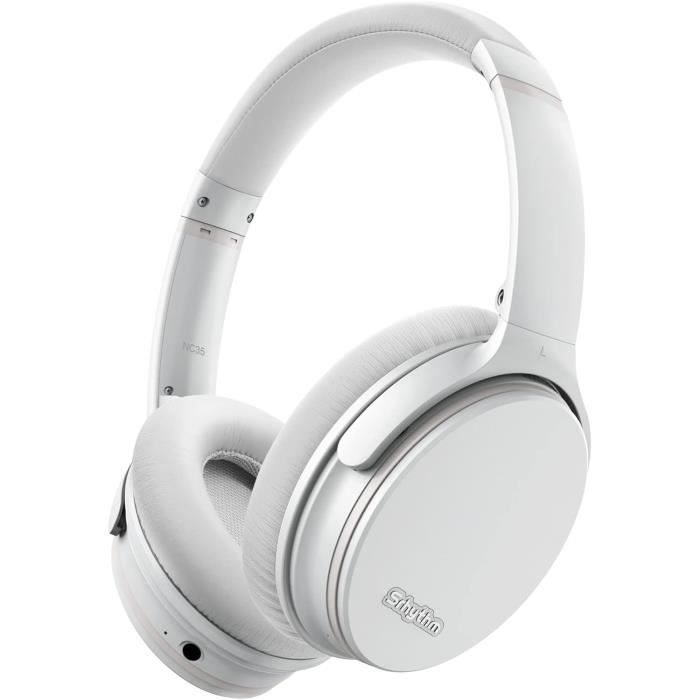 Casque Bluetooth Srhythm NC35 Reconditionné - Réduction Bruit Active, 50h Autonomie, Léger Pliable
