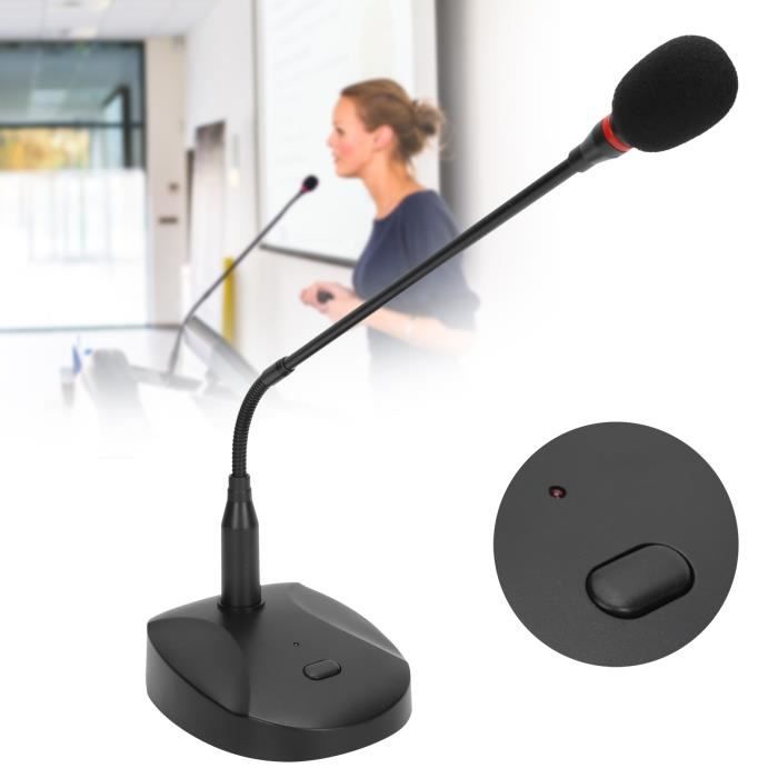 Shipenophy Microphone de bureau Microphone de conférence de bureau USB