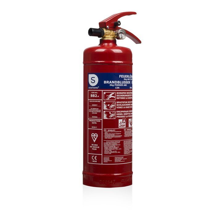 Extincteur à poudre - Smartwares - BB2 - 2 kg