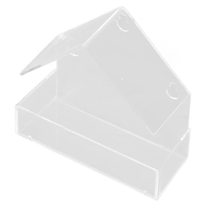 Meilleurs prix pour Mangeoire à oiseaux - SONEW - Fenêtre à ventouse - Transparent - Plateau amovible