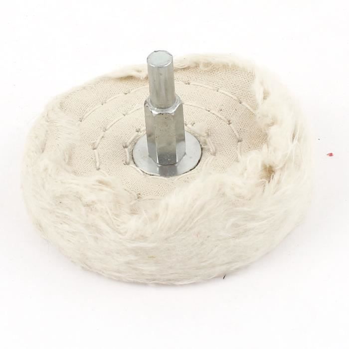 Sourcing Map 5 Pierres Polissage Corindon Blanc Bille 12mm - Tige 1/4" Pour Outils Rotatifs
