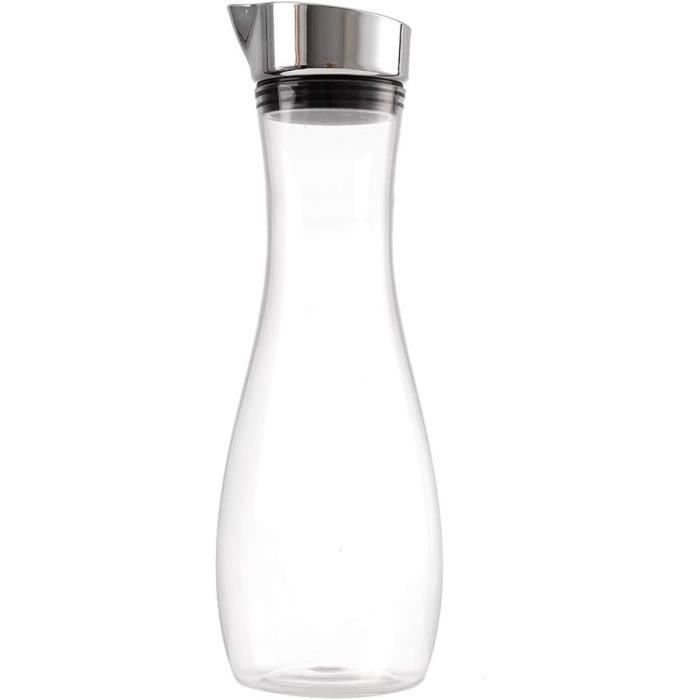 Hemoton Carafe à Eau 4L Jaune – Grande Capacité Avec Couvercle Gradué, Pitcher Thé Glacé & Jus, Plastique Transparent Robuste Pour Maison, Restaurant Ou Café