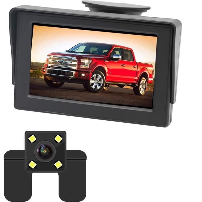 Caméra De Recul Solaire Sans Fil Pour Camping-car, 1080P, Batterie 15000mAh, Moniteur 7 Pouces – Idéale Remorque, Fourgon, Utilitaire