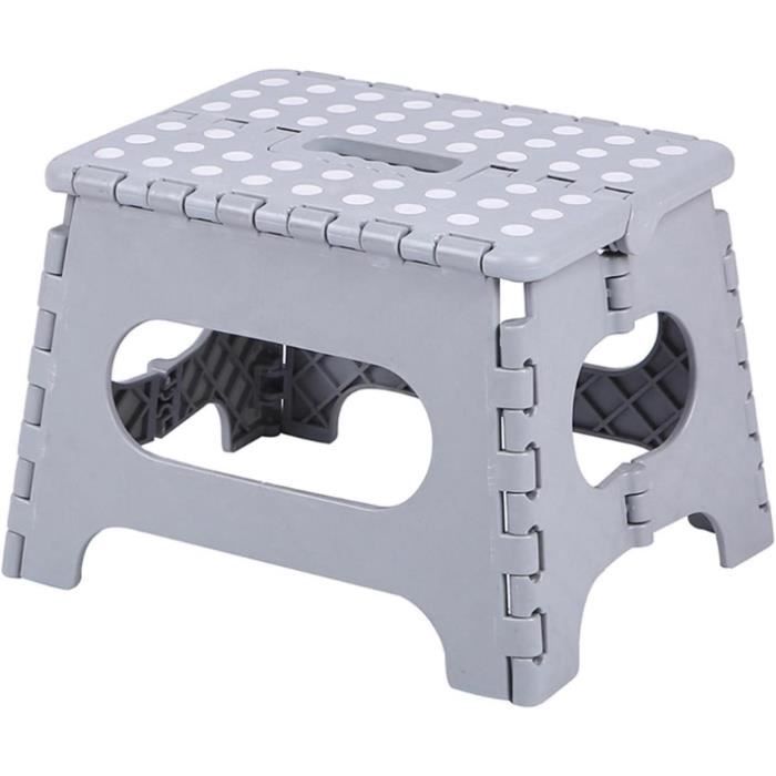 Assise Bain,Tabouret Pliant Télescopique Portable Et Réglable, Petit