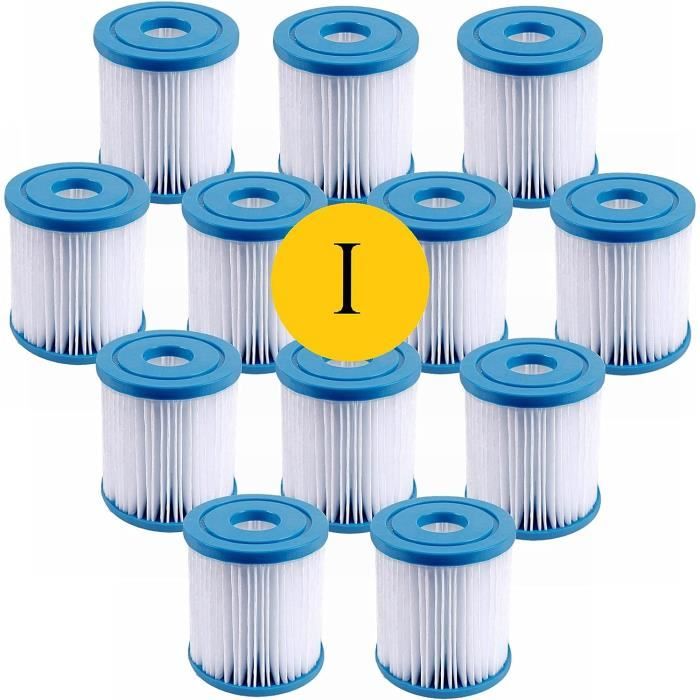WuYan Lot De 4 Filtres De Rechange Pour Intex, Piscine 28601/28602