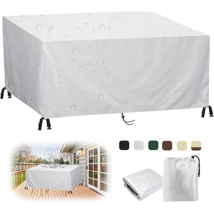 Housse Protection Vélo Cargo 270x75x100cm - Oxford 420D PU, Bande Réfléchissante, Anti-UV, Imperméable, Résiste Vent