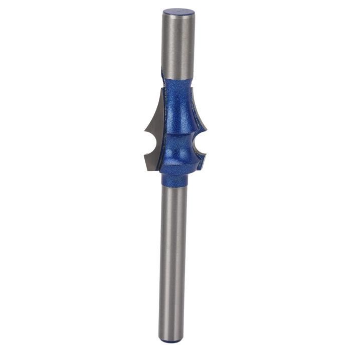 Lot De 7 Fraises Droites Pour Bois - Diamètres 3-12.7mm, Queue 6mm | Pour Défonceuse Et Travail Du Bois