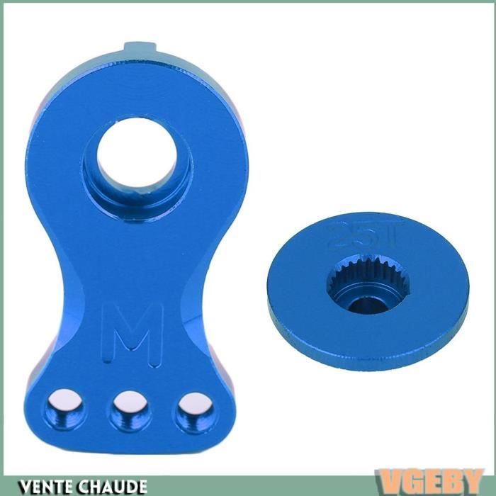VGEBY Bras de vitesse en acier métallique pour voiture RC 1/10 1/8