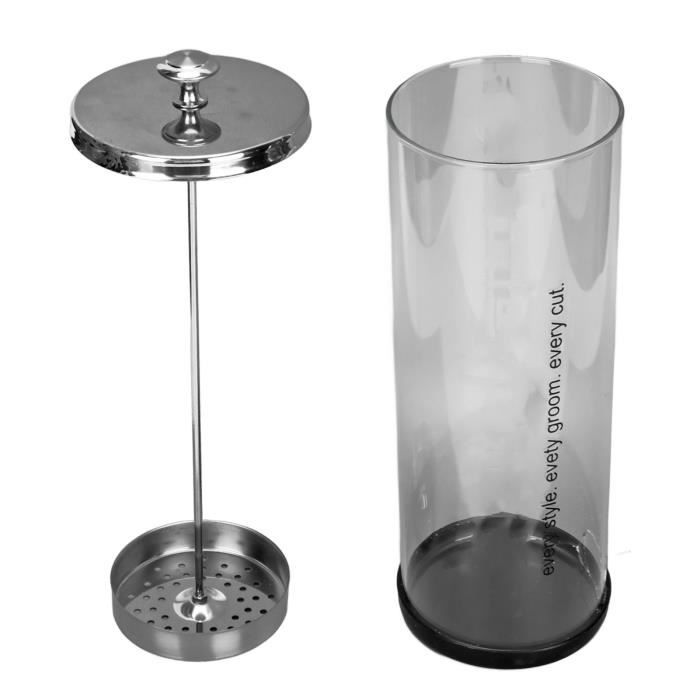 Pot De Nettoyage Pour Bijoux Avec Tamis - Verre Et Acier Inoxydable - 7,4x7,1 Cm - Pour Pierres, Montres, Lunettes
