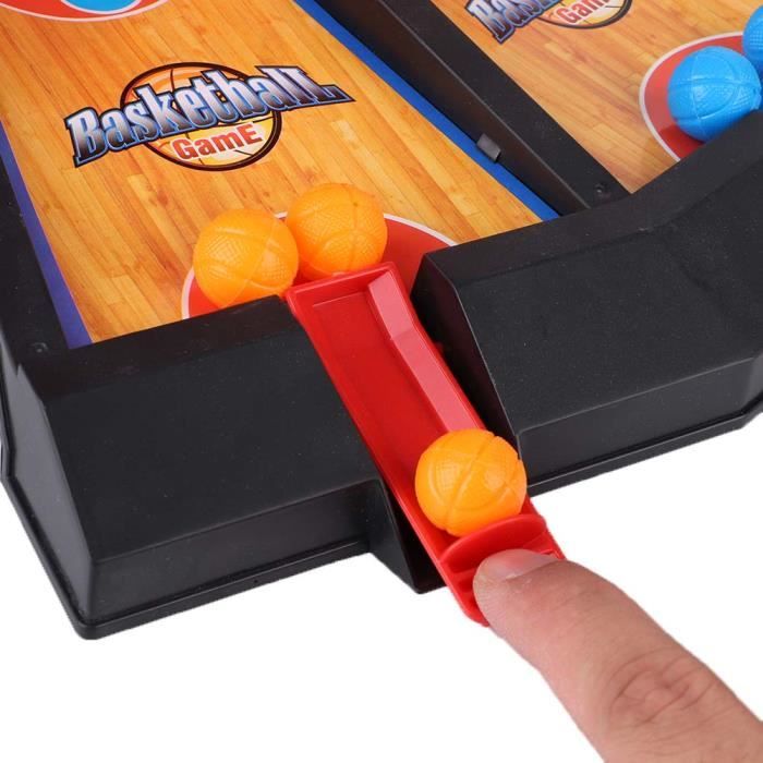 OSDUE Panier Basket Enfant, Mini Jeu De Basketball, 40 X 26 Cm Mini Panneau, Avec 4