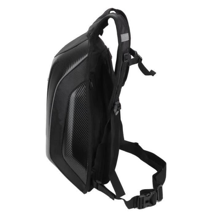 Sac à Dos Moto Walfront LED - Coque Rigide, Étanche, Grande Capacité - Personnalisation DIY USB