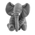Oreiller en peluche éléphant pour bébé - SODIAL - Breeze-33x40cm - Gris - Enfant - Mixte - 0 mois - Naissance-1