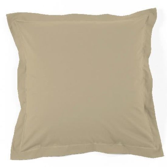 Parure De Lit 260x240 Cm Duquennoy & Lepers - Housse De Couette + 2 Taies 63x63 Cm - Percale Coton 200 Fils - Vert Sauge