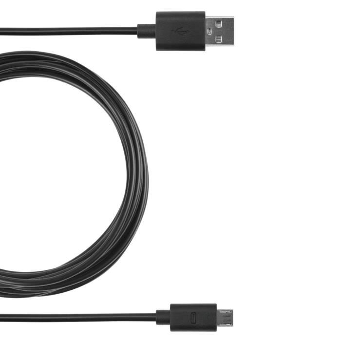 Cable 3m pour manette console PS4, Playstation 4, DualShock 4, PS4 Pro, PS4  Slim - Chargeur Micro USB 3 Metres [LOT 2] Phonillico® - Cdiscount  Informatique