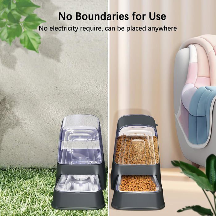 Distributeur Automatique de Nourriture et d'eau pour Chien et Chat avec — free download