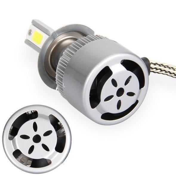 Ampoule LED H4 6000K 72W 8000LM Pour Porsche 924 - Phare Avant Blanc Froid - Neuf Avec Garantie 1 An