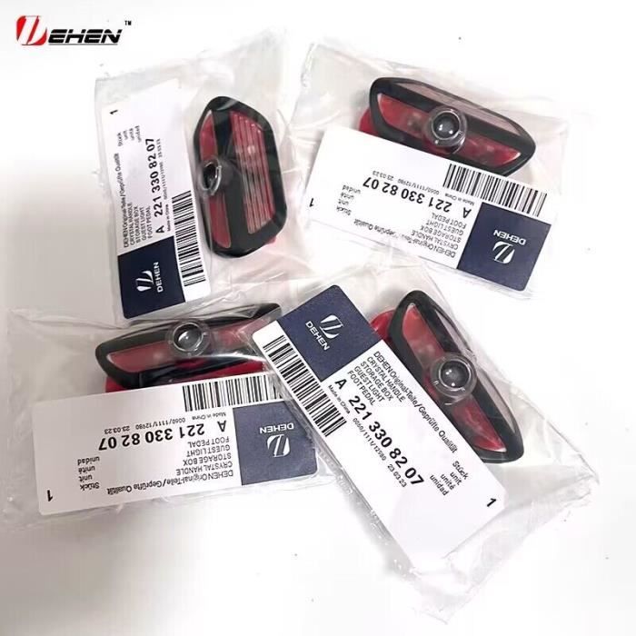 Sunshine Fly Projecteur Logo Portière Voiture - Lot De 2 - Éclairage LED Bienvenue 3D Pour Chrysler/Dodge