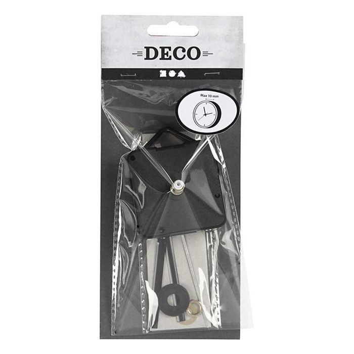 Mécanisme Horloge Avec Grandes Aiguilles - Mouvement à Pile Remplacement Pour Horloge Murale DIY - Compact