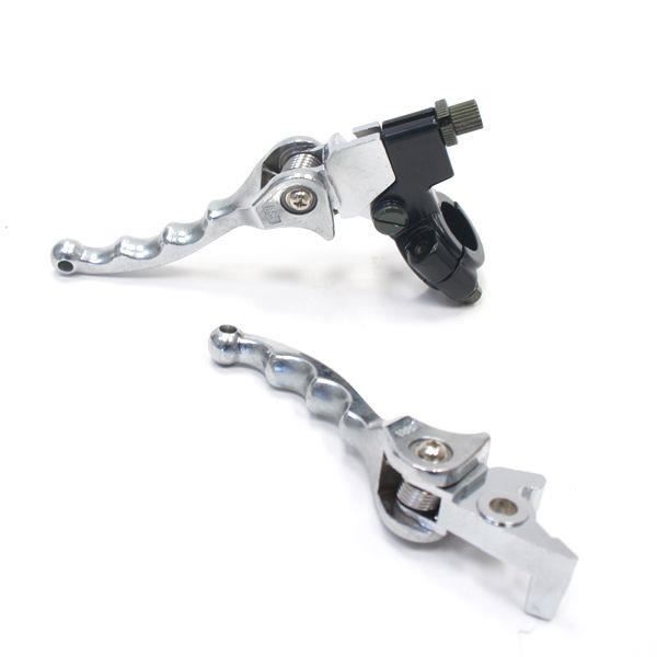 Paire de levier de frein Replay carbone brillant pour Nitro/Aerox