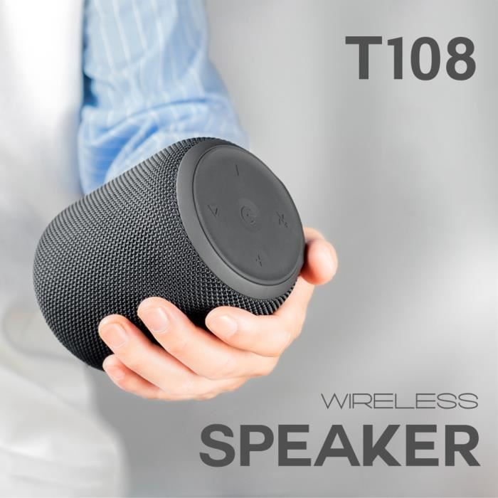 PARLEUR BLUETOOTH,Haut-parleur--Haut parleur portatif sans fil, Bluetooth, 15W, avec IPX6, autonomie de 24 heures, grand pilote, rad - Cdiscount TV Son Photo