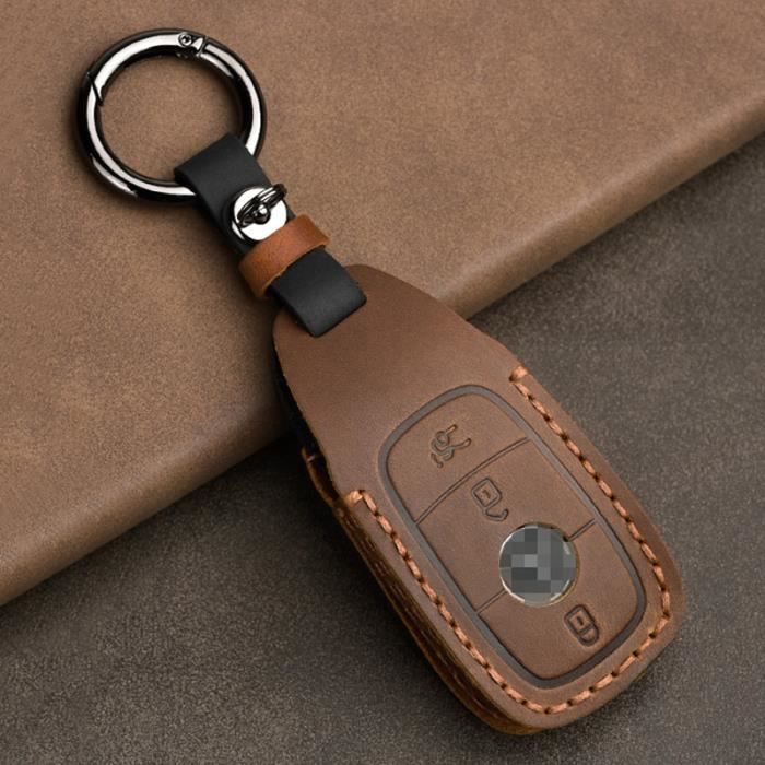 Étui en cuir pour clé de voiture - Portable - Grande capacité - Protection  porte-clés - Cdiscount Bagagerie - Maroquinerie