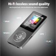 Lecteur MP3 Bluetooth 4.0 - SWONUK - 2,4 Pouces - Enregistrement Vocal - Extensible 128Go - Noir-3