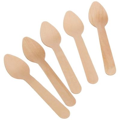 100 Palettes En Bois Pour Café - Bâtonnets Jetables 11 Cm, écologiques, Compostables - 7