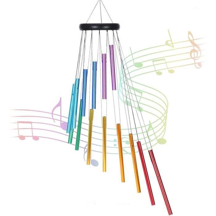 JOINPAYA 1ensemble Éolien Kit De Tubes Métalliques Pour Fil Argenté De