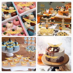Diyxisk 8 Pièces Figurines Décoration Gâteau Dessin Animé - Toppers Anniversaire Garçon Réutilisables