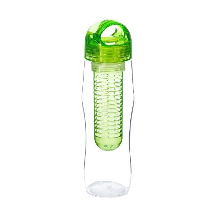 YOKO DESIGN Bouteille détox avec infuseur vert