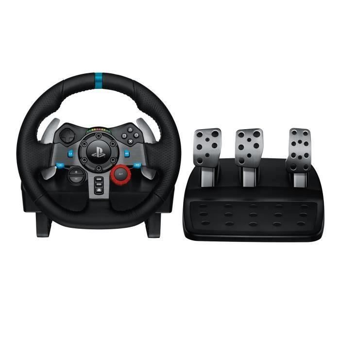Volant de course et pédales G29 - Logitech G - Compatible PS5 PS4 et PC