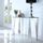 Console verre metal