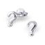 Boucles d/'oreilles /"yes no/"argent massif 925°°° garanti SANS NICKEL