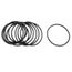 10 x 45mm OD 37mm ID caoutchouc nitrile Joint torique Huile d/'étanchéité Noir